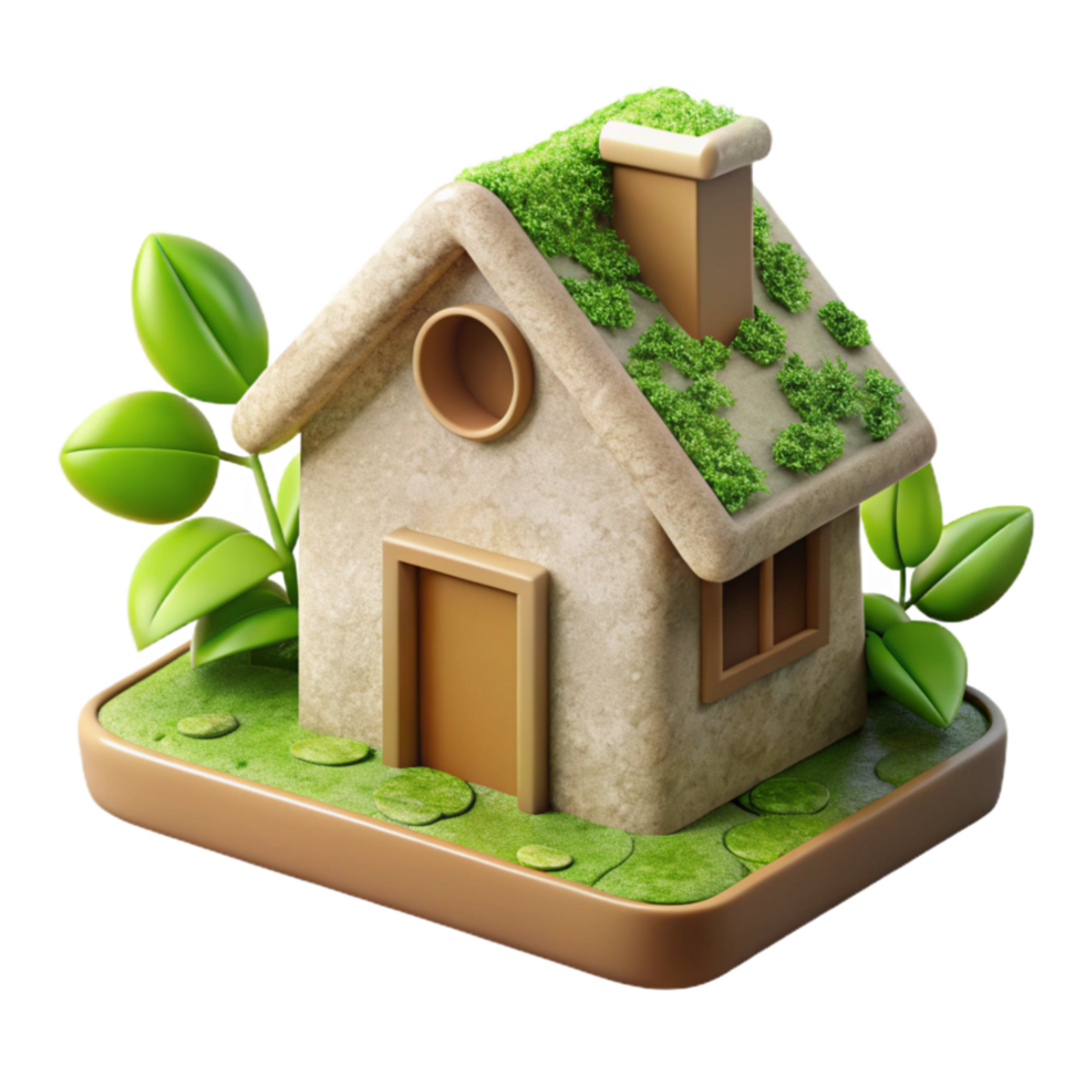 elegant contemporary Eco Friendly Home Design Cutout professional png