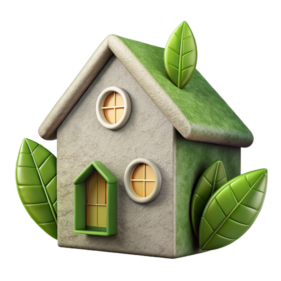 magnificent classic Eco Friendly Home Design Cutout detailed png