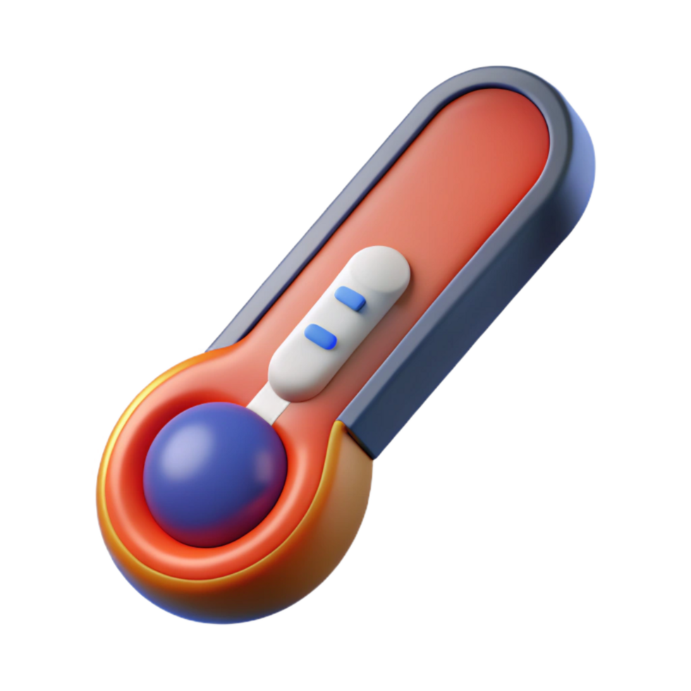 impressive creative Thermometer Digital Temperature Reading Transparent Background png