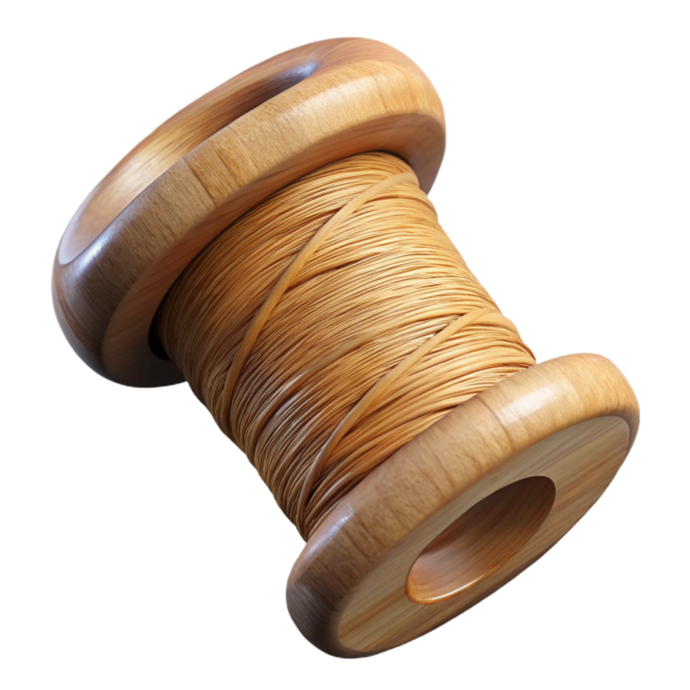 wonderful contemporary Thread Spool Wooden Transparent Background high quality png