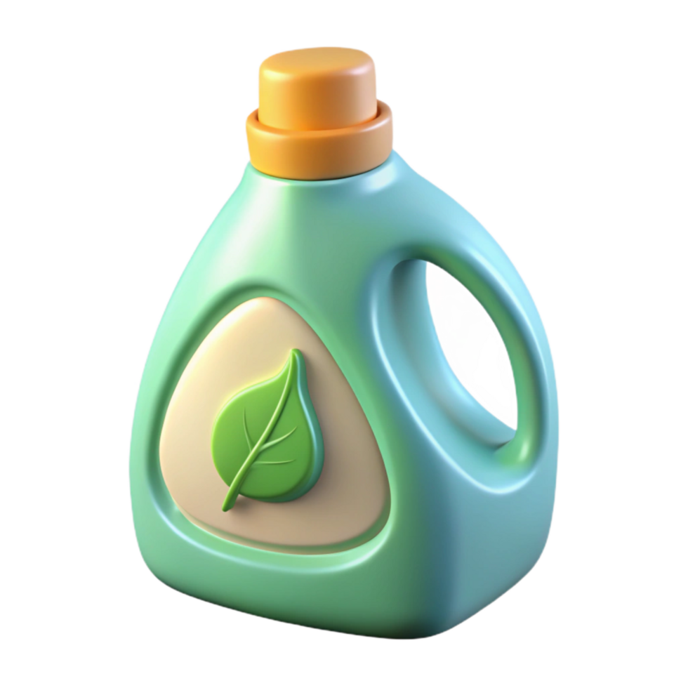 wonderful abstract Eco Friendly Laundry Detergent Bottle Isolated genuine png