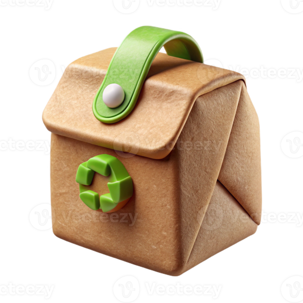 dramatic rustic Eco Friendly Packaging Design Isolated with Recycled Materials authentic png