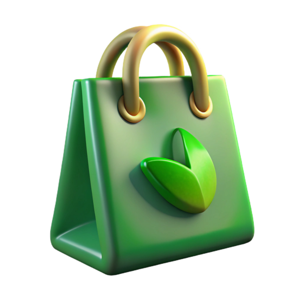 wonderful modern Eco Friendly Shopping Bag Transparent Element detailed png