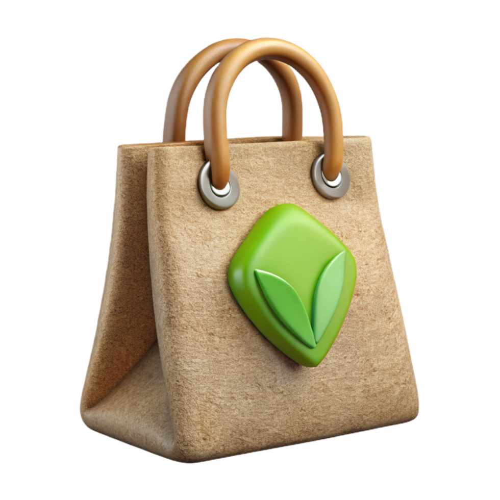 elegant abstract Eco Friendly Shopping Bag Transparent Element original png