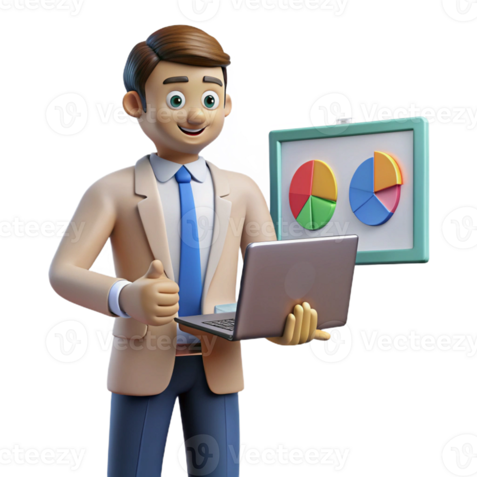 magnificent creative Top View of Workspace with Laptop and Phone Isolated Element professional png