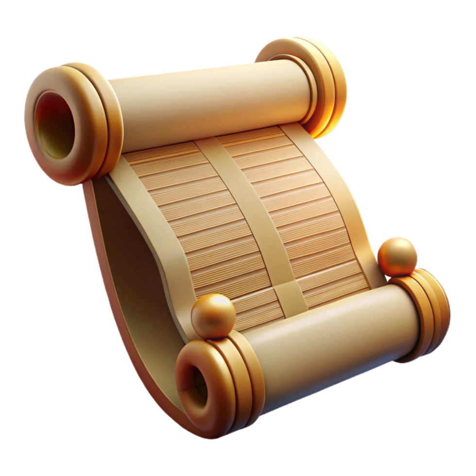 extraordinary creative Egyptian Papyrus Scroll Hieratic Script Transparent genuine png