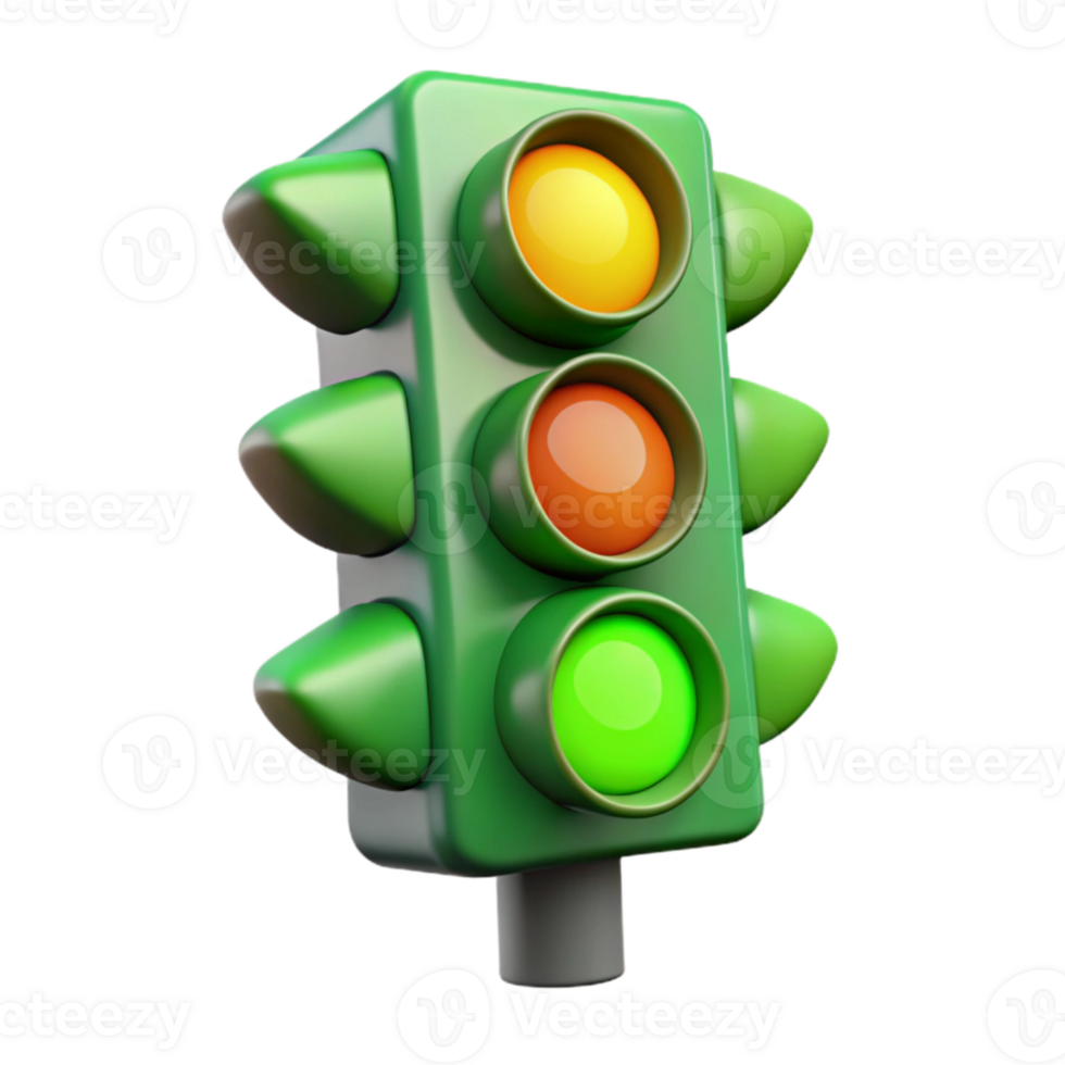 stunning minimalist Traffic Light Green Signal Transparent Background exclusive png