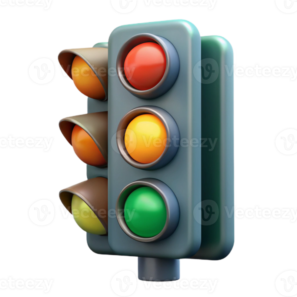 beautiful classic Traffic Light Transparent Background genuine png