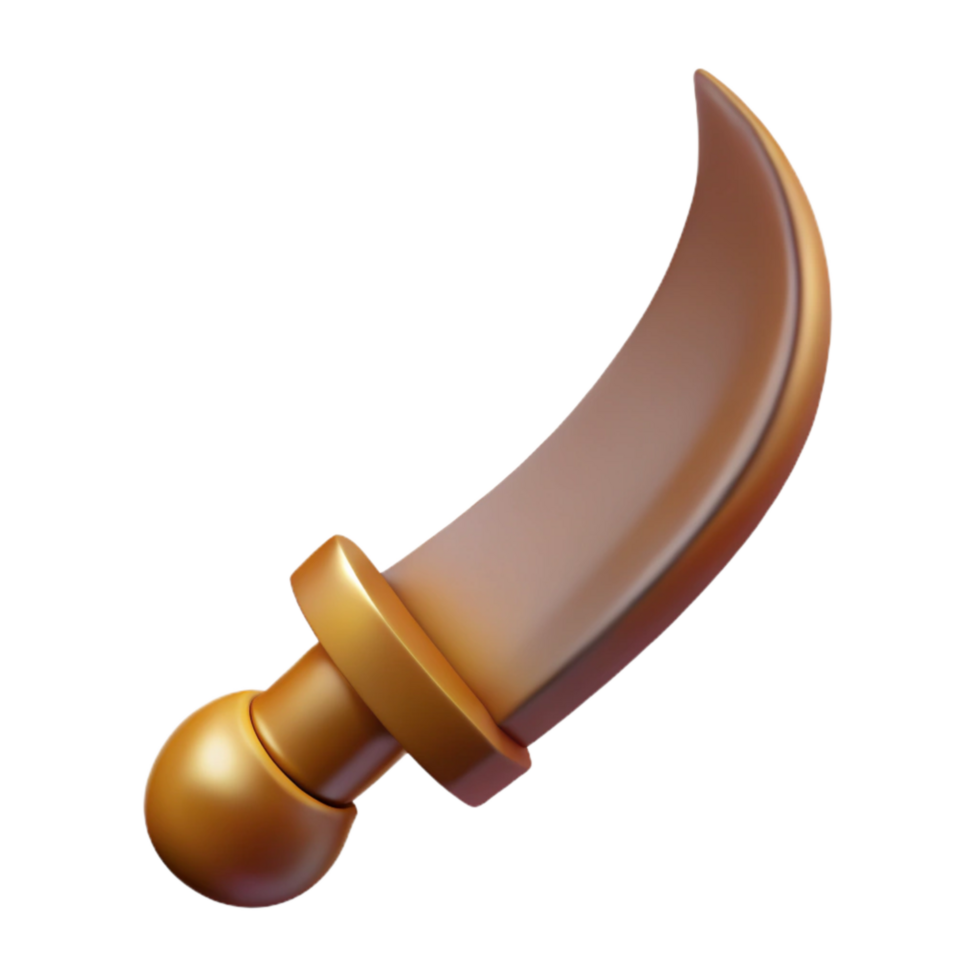 beautiful artistic Eid Al Adha Sacrificial Knife Silhouette Transparent png