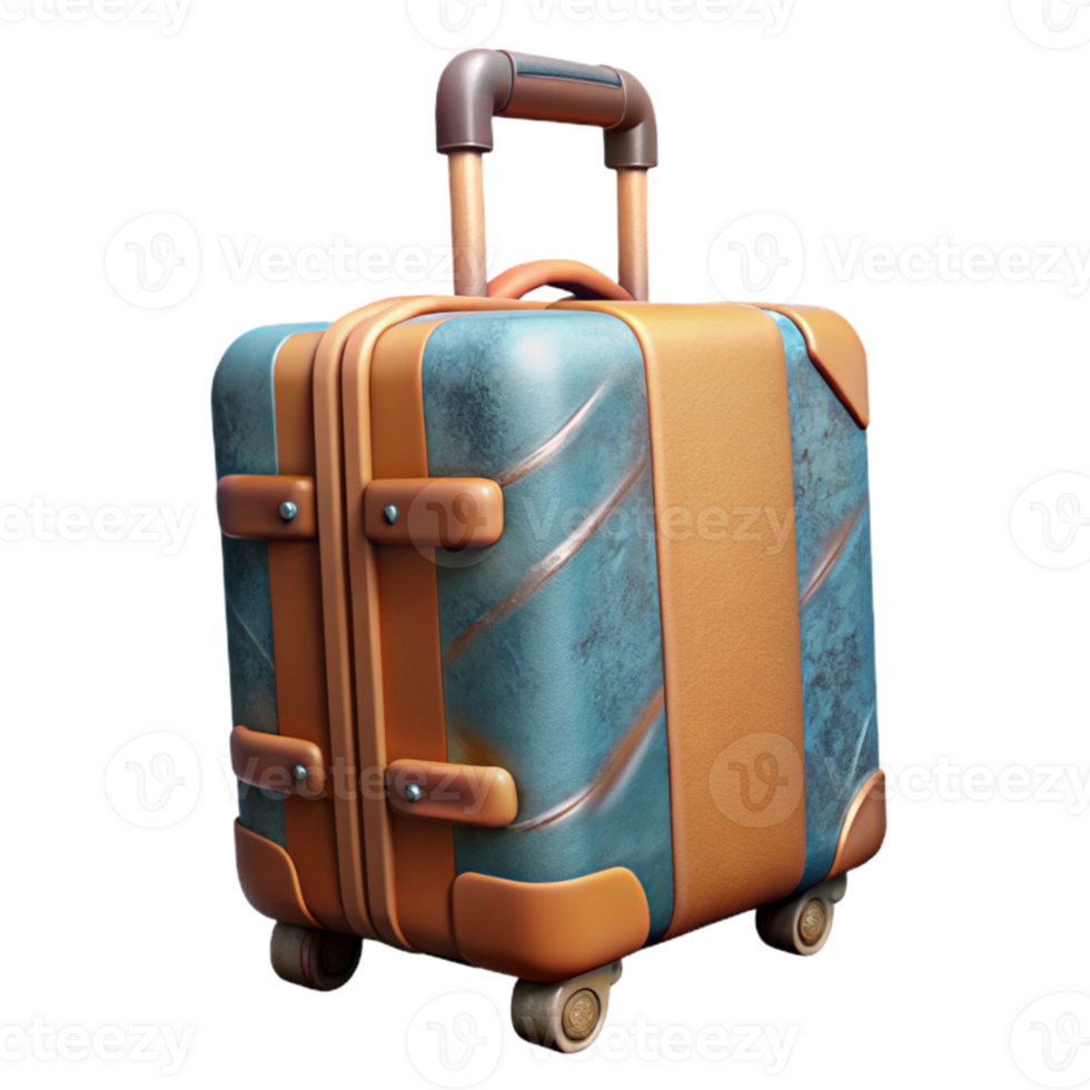 stunning minimalist Travel Suitcase Hard Shell Rolling Wheels Isolated genuine png