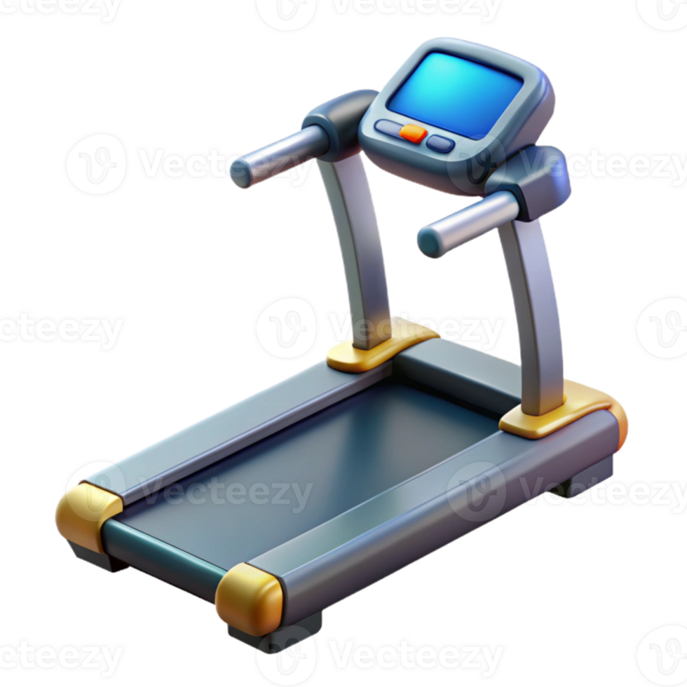 impressive contemporary Treadmill Digital Display Close Up Isolated original png