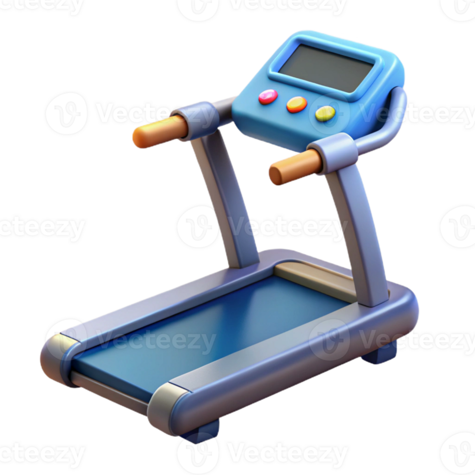 elegant rustic Treadmill Digital Display Cutout Transparent Background professional png