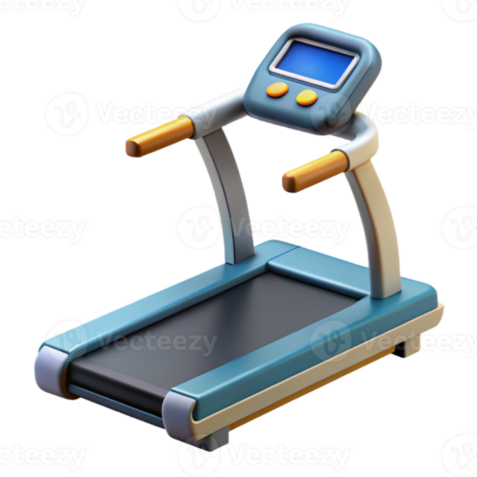 elegant classic Treadmill Digital Display Close Up Isolated premium png