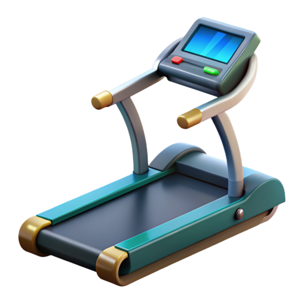 beautiful abstract Treadmill Digital Display Cutout Transparent Background premium png