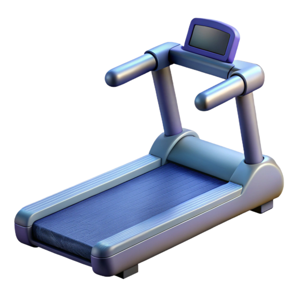 elegant artistic Treadmill Modern Design Isolated with Transparent Background exclusive png