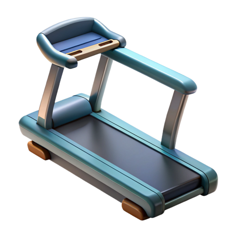 dramatic contemporary Treadmill Modern Design Isolated with Transparent Background original png