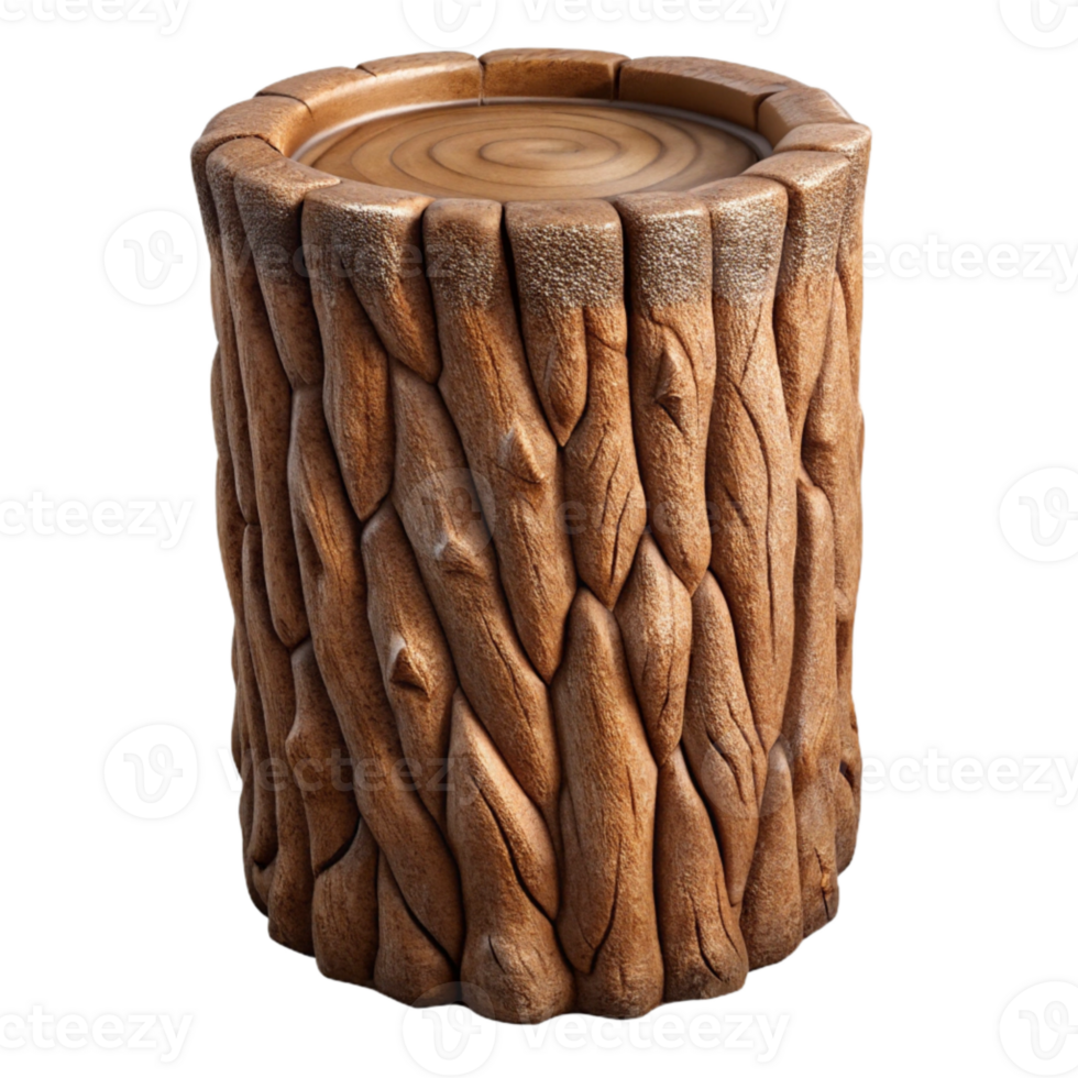 extraordinary rustic Tree Bark Texture Close-up Cutout detailed png