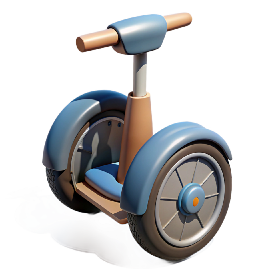 magnificent creative Electric Unicycle Side View Transparent Background exclusive png