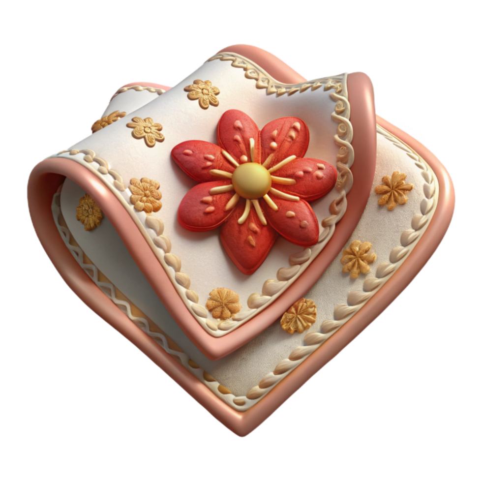 wonderful classic Embroidered Napkin Delicate Embroidery Isolated detailed png