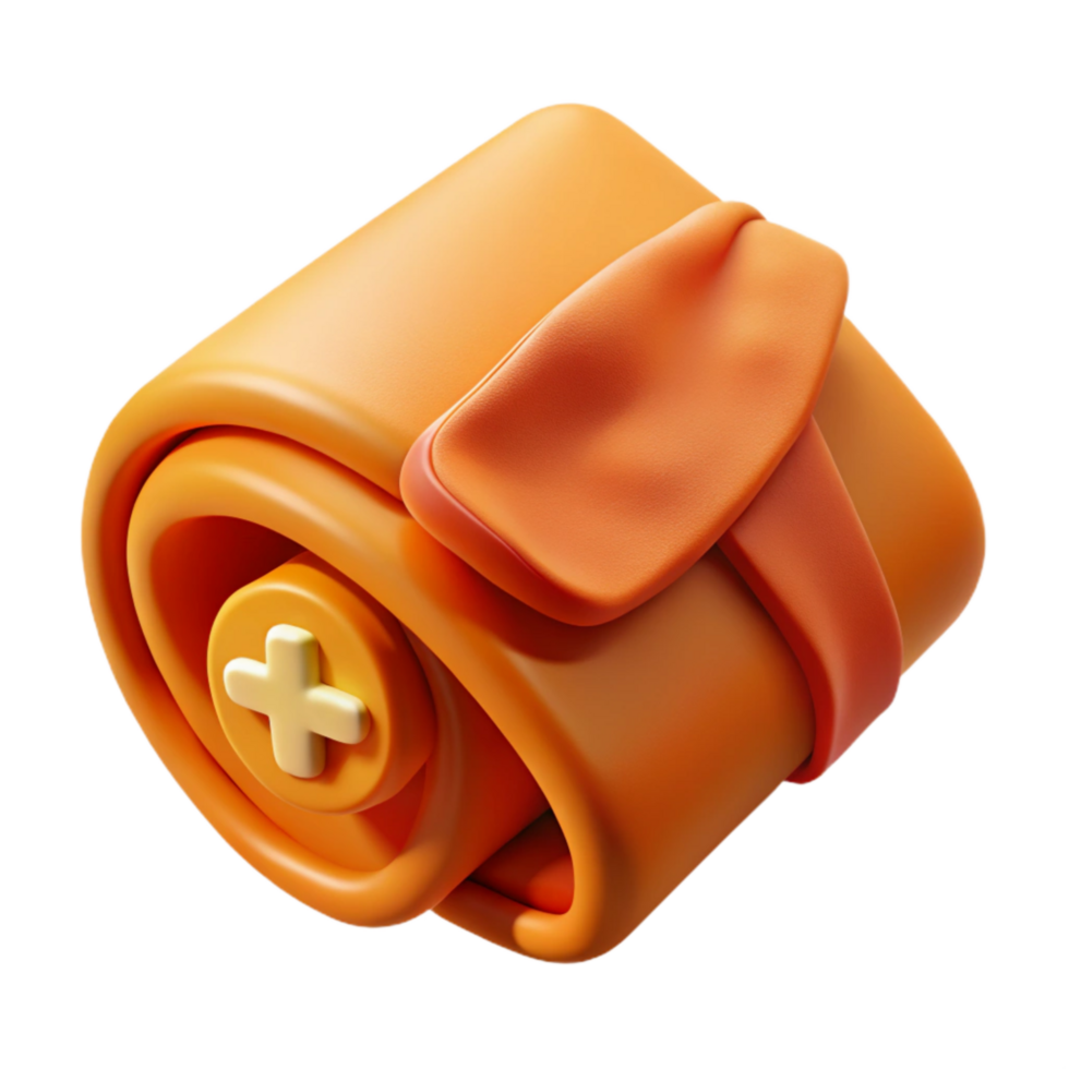 extraordinary abstract Emergency Blanket Orange Isolated authentic png