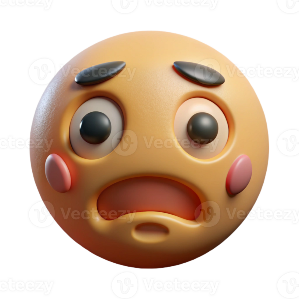 elegant rustic Emotional Face Expressions Chart Cutout png