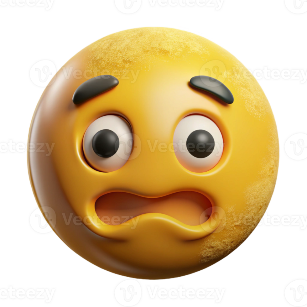 beautiful creative Emotional Face Icon Set Yellow Background detailed png