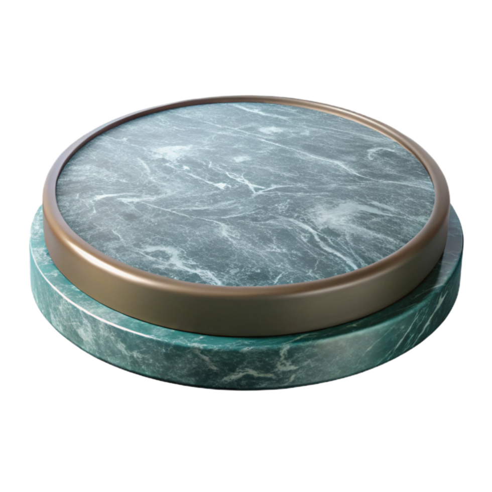 stunning creative Empty Plinth Circular Shape Transparent Background authentic png