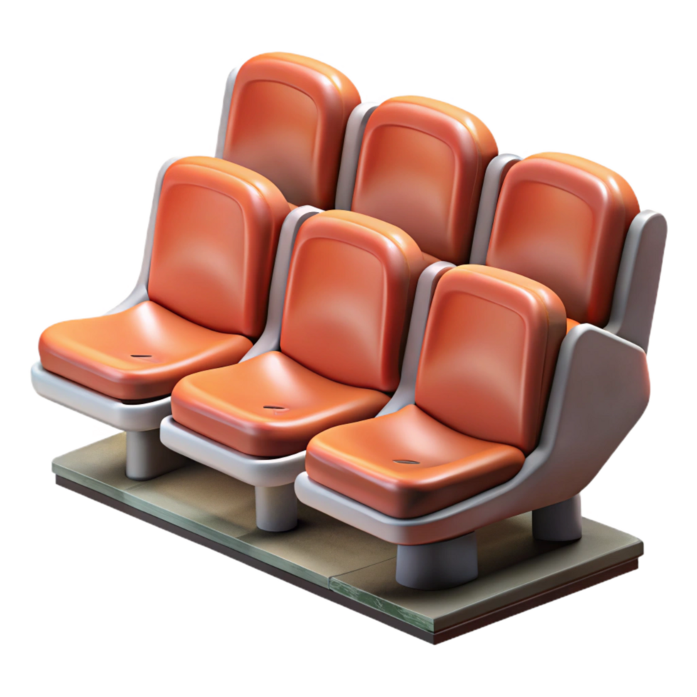 extraordinary rustic Empty Stadium Seats Transparent original png