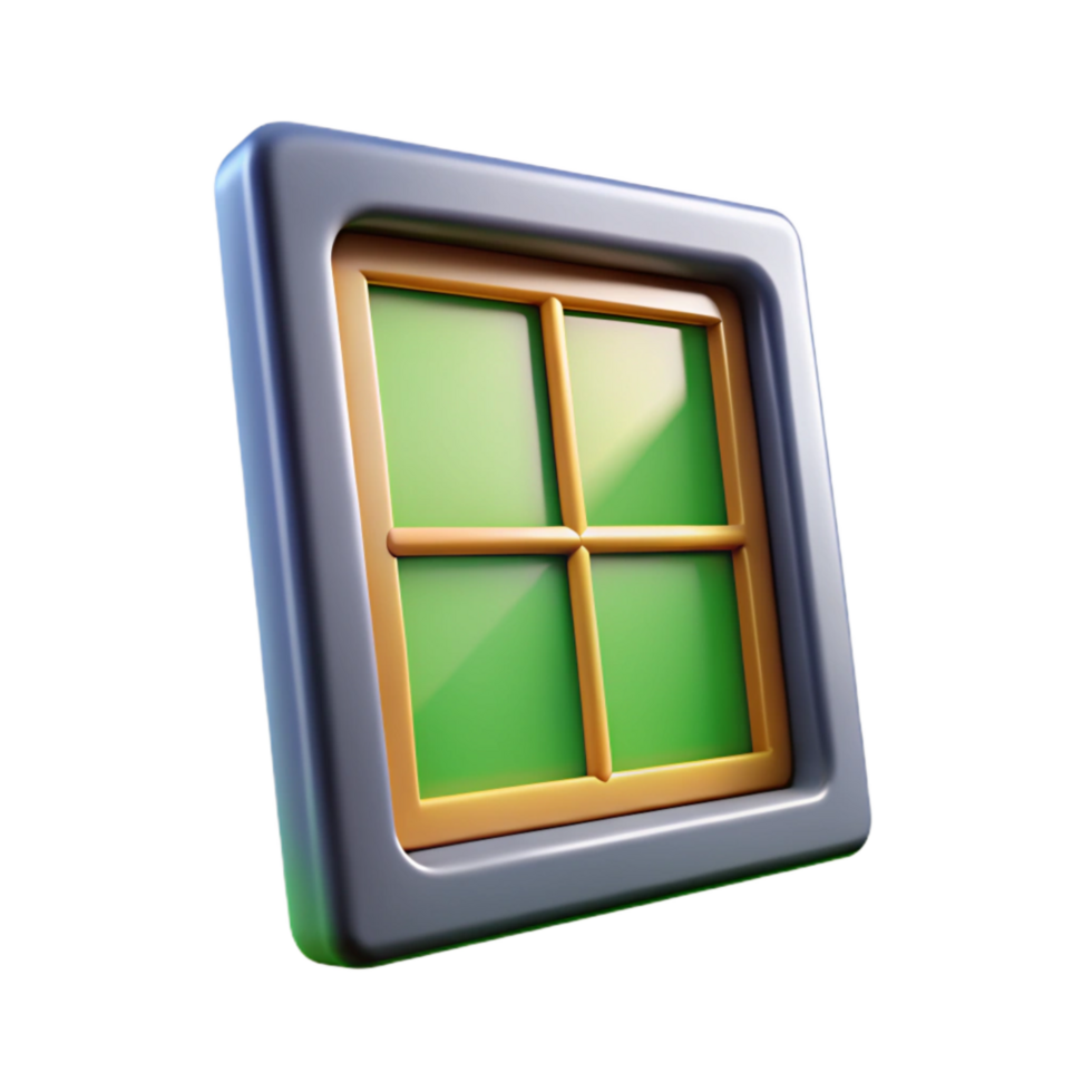 serene abstract Energy Efficient Window Detail Transparent Background png