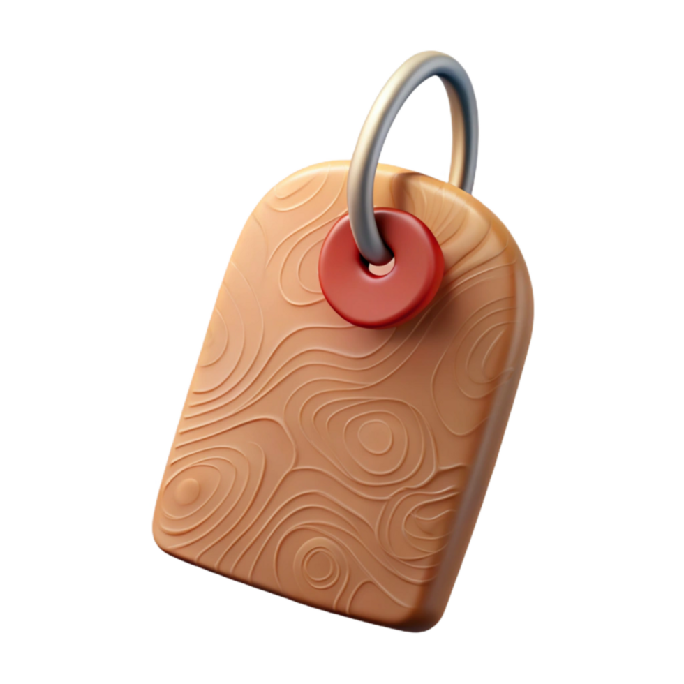 serene modern Ethical Fashion Tag Hanging Transparent Background exclusive png