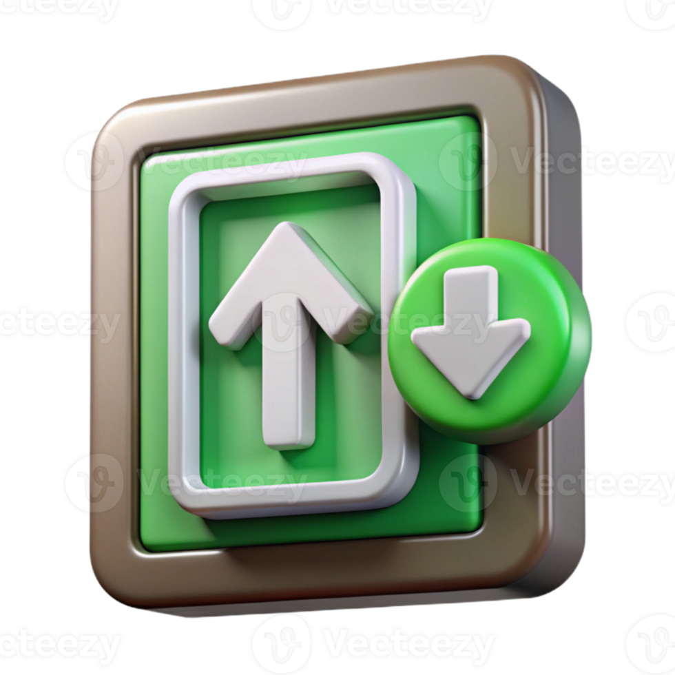 wonderful abstract Evacuation Plan Sign Green Exit Arrow Transparent Background professional png