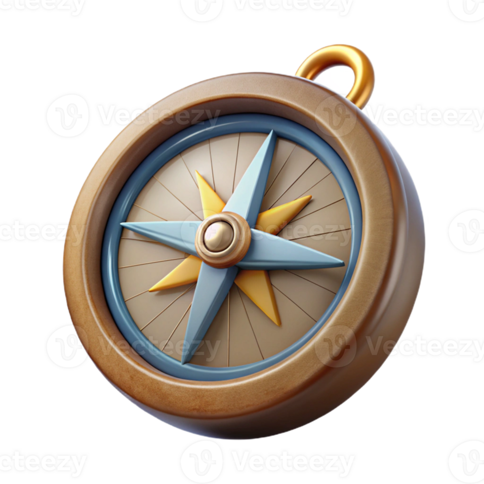 serene creative Vintage Compass Navigation Tool Cutout Element high resolution png