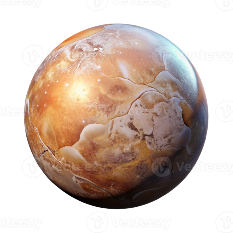 wonderful traditional Exoplanet Transparent Background with Orbiting Star authentic png