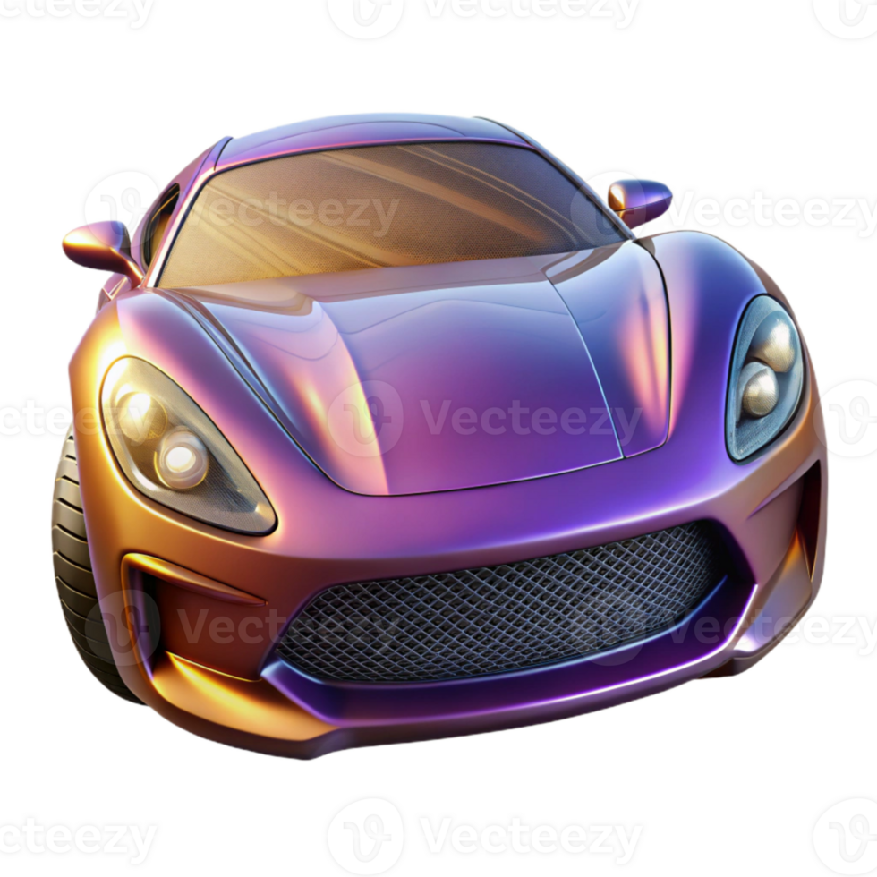 stunning abstract Exotic Car Headlight Design Detail Isolated detailed png