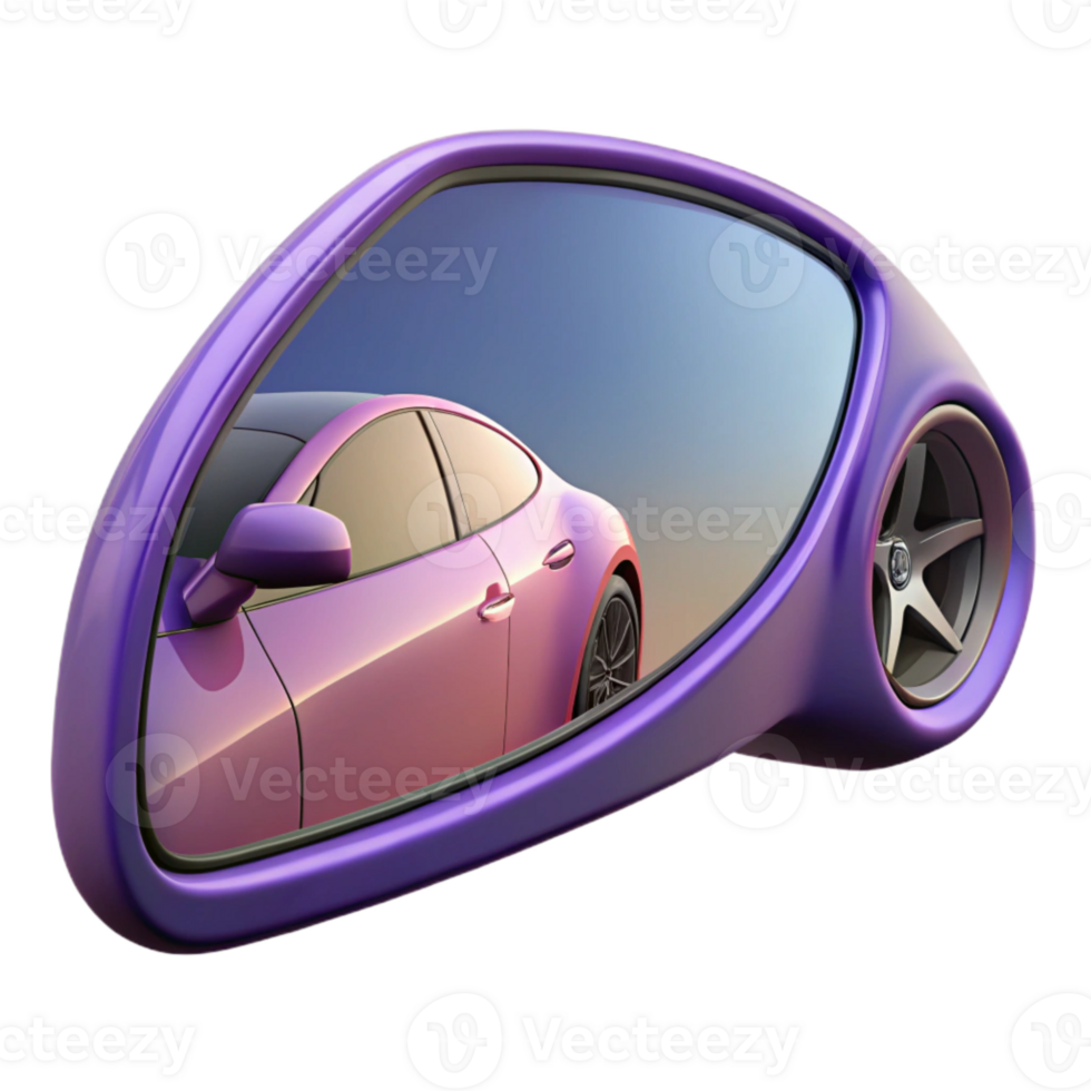 impressive creative Exotic Car Side Mirror Detail Transparent original png