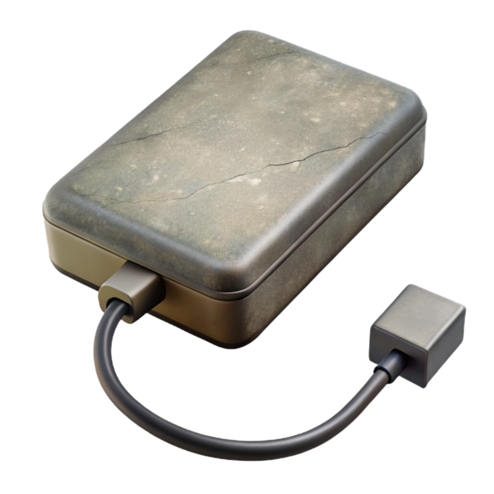 serene classic External Hard Drive with Usb Cable Isolated Cutout genuine png