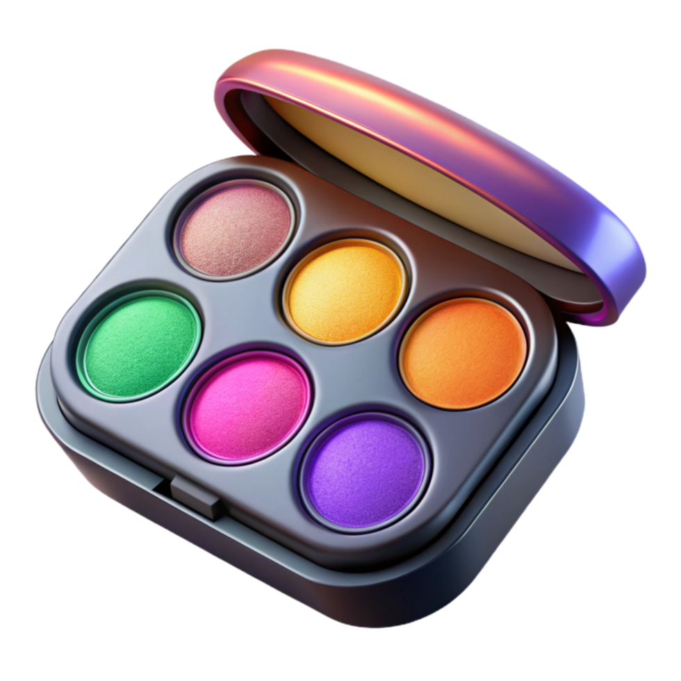 magnificent classic Eye Shadow Palette Colorful Shimmer Cutout authentic png