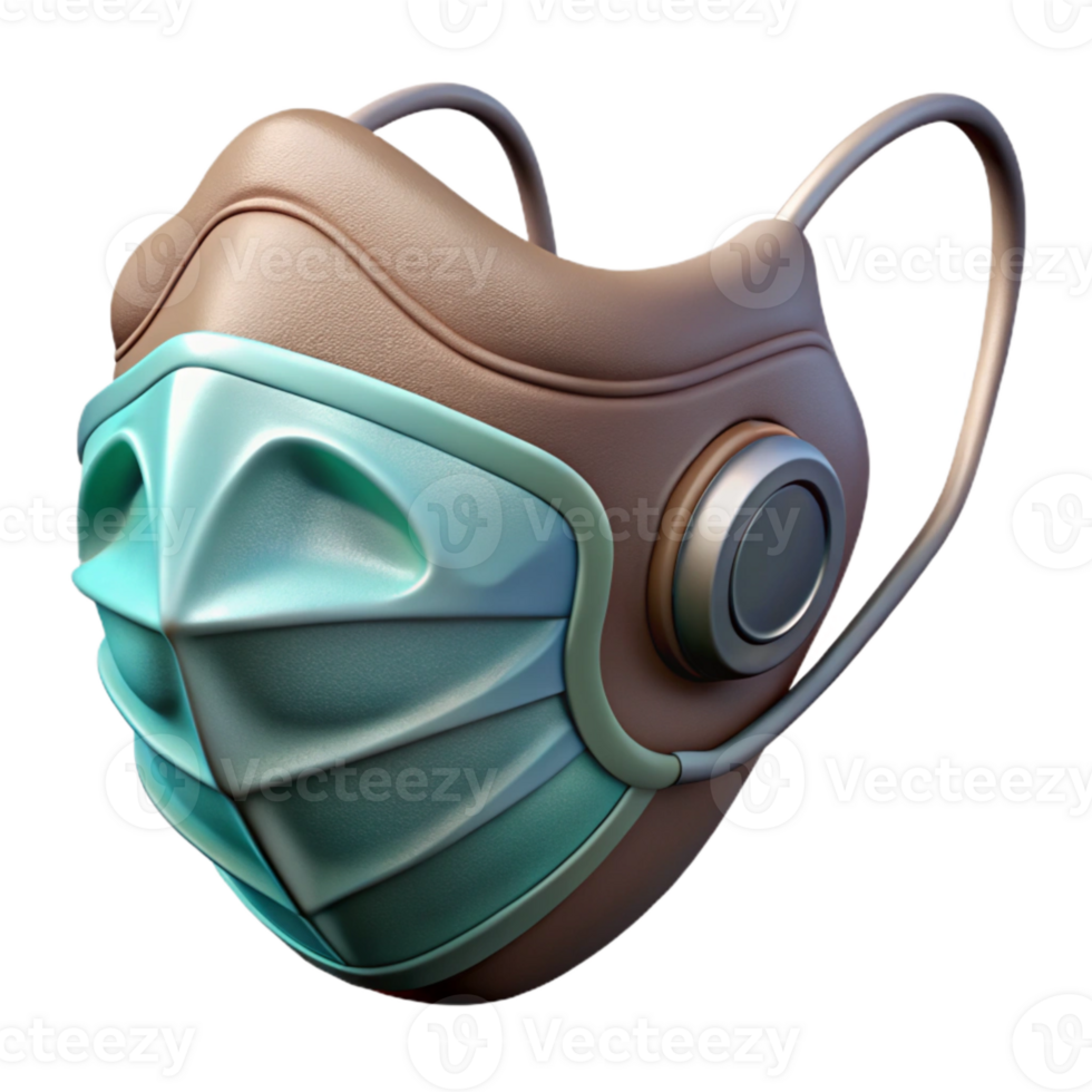 extraordinary modern Face Mask Protection Side View Isolated exclusive png