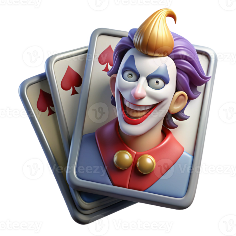 wonderful classic Vintage Playing Cards Deck with Joker Transparent high resolution png