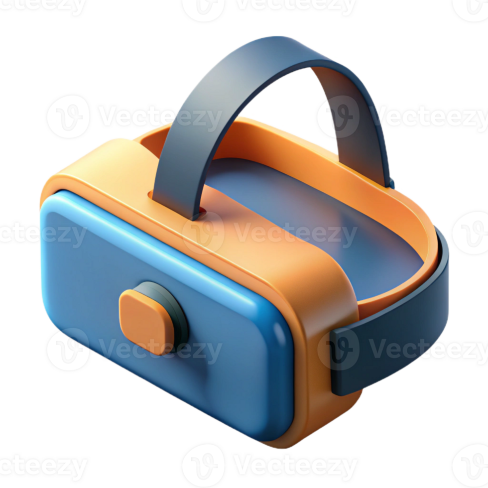 impressive rustic Virtual Reality Headset Isometric View Cutout original png
