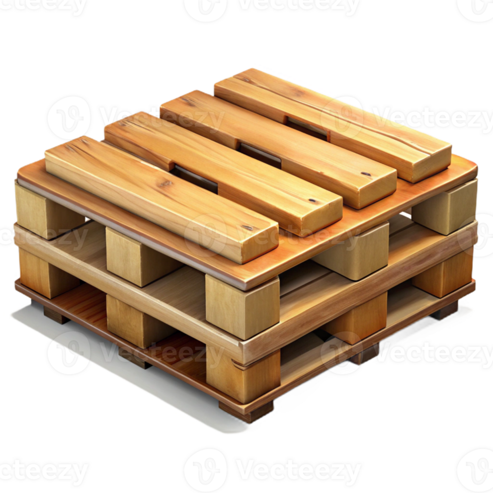 beautiful abstract Warehouse Pallet Empty Wooden Transparent exclusive png