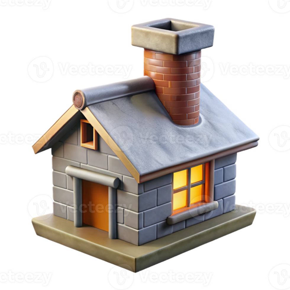 extraordinary artistic Farmhouse Chimney Transparent high quality png