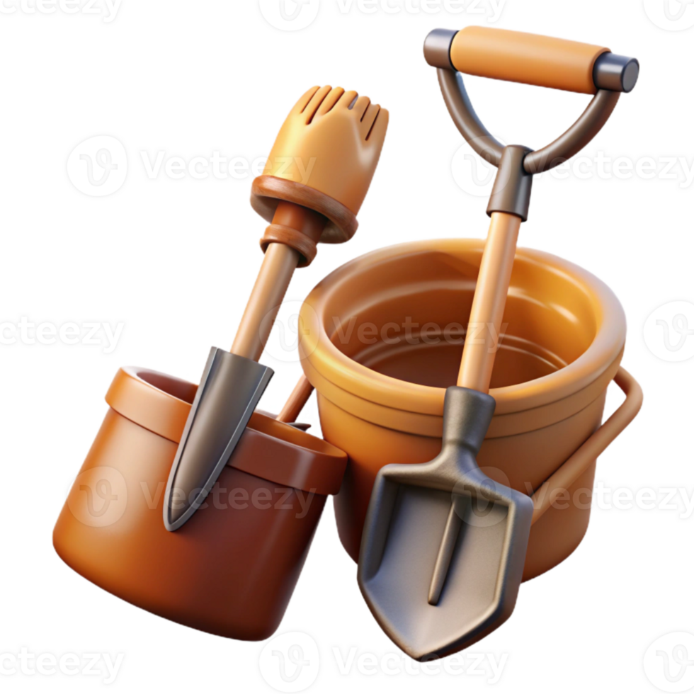 extraordinary minimalist Farm Tools Transparent Background png