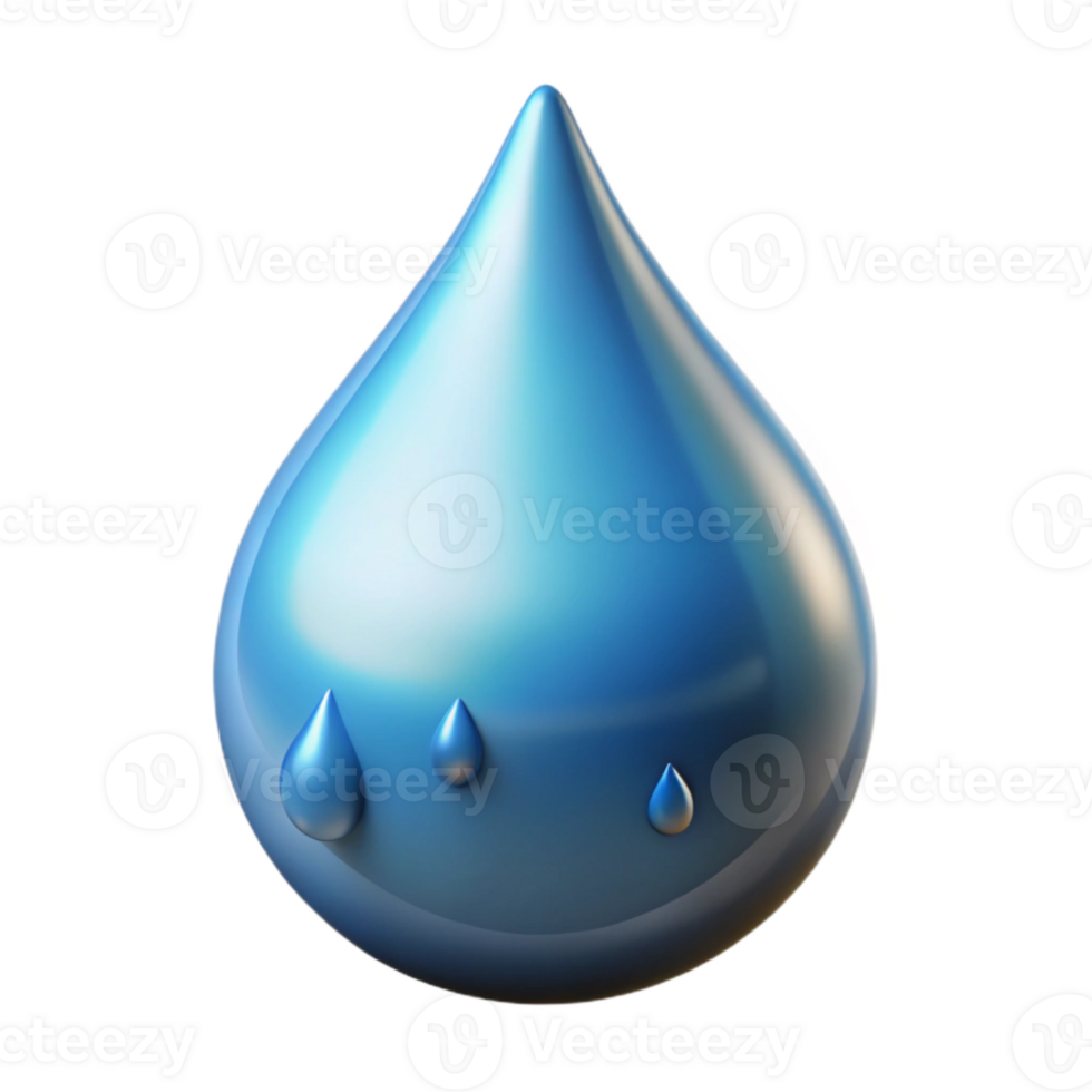 wonderful modern Water Drop Splash Effect Cutout original png