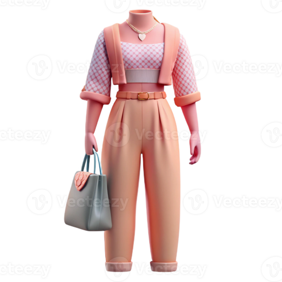 wonderful minimalist Fashion Blogger Outfit of the Day Cutout detailed png