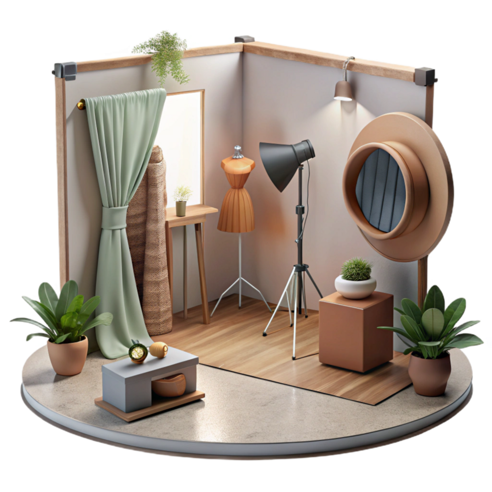 extraordinary creative Fashion Photography Studio Setup Cutout high resolution png