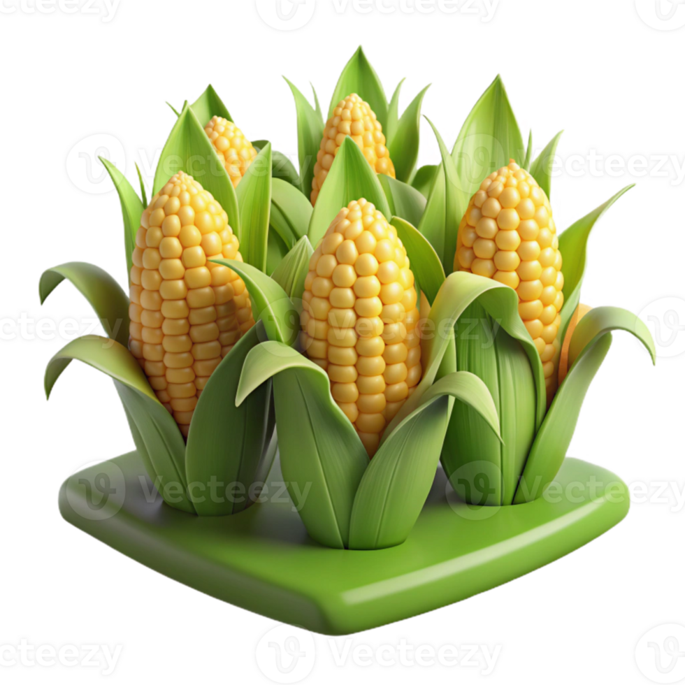 dramatic modern Field of Corn Transparent Background authentic png