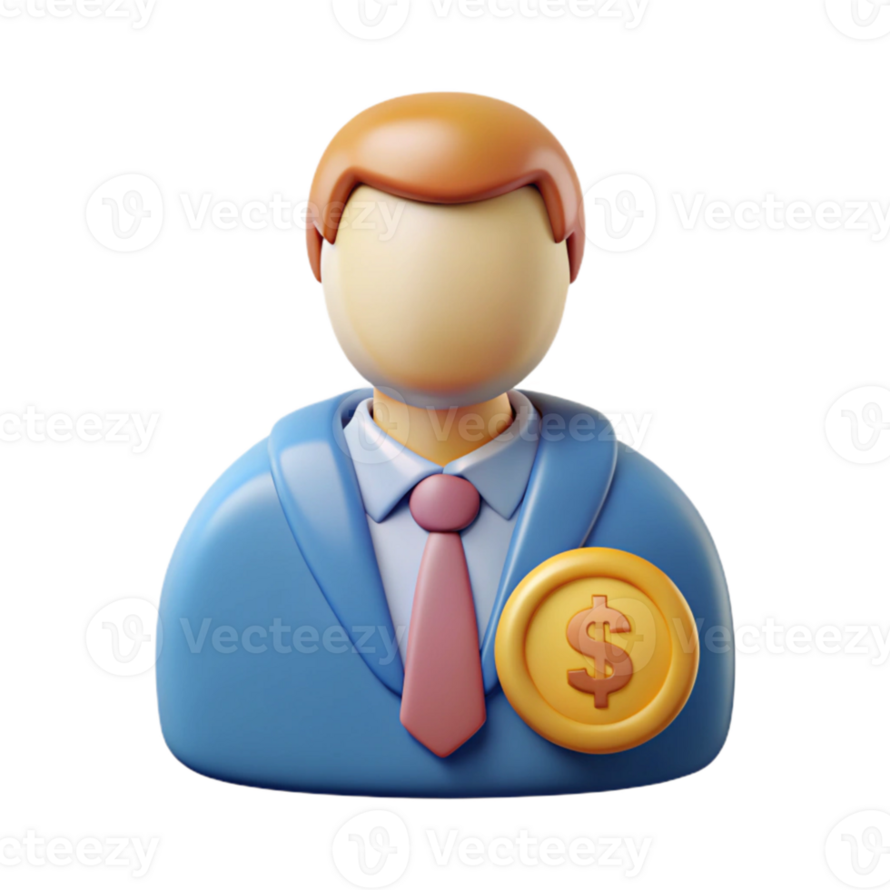 magnificent contemporary Financial Advisor Icon Cutout original png