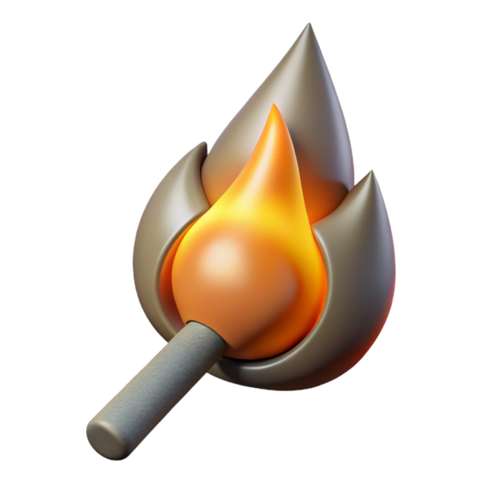 wonderful rustic Fire Starter Ferro Rod Cutout authentic png