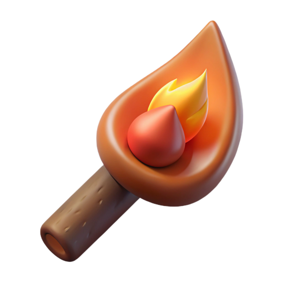 serene creative Fire Starter with Striker Isolated png